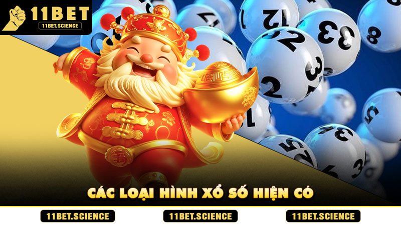Các loại hình xổ số hiện có