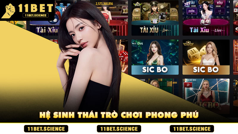 Hệ sinh thái trò chơi phong phú